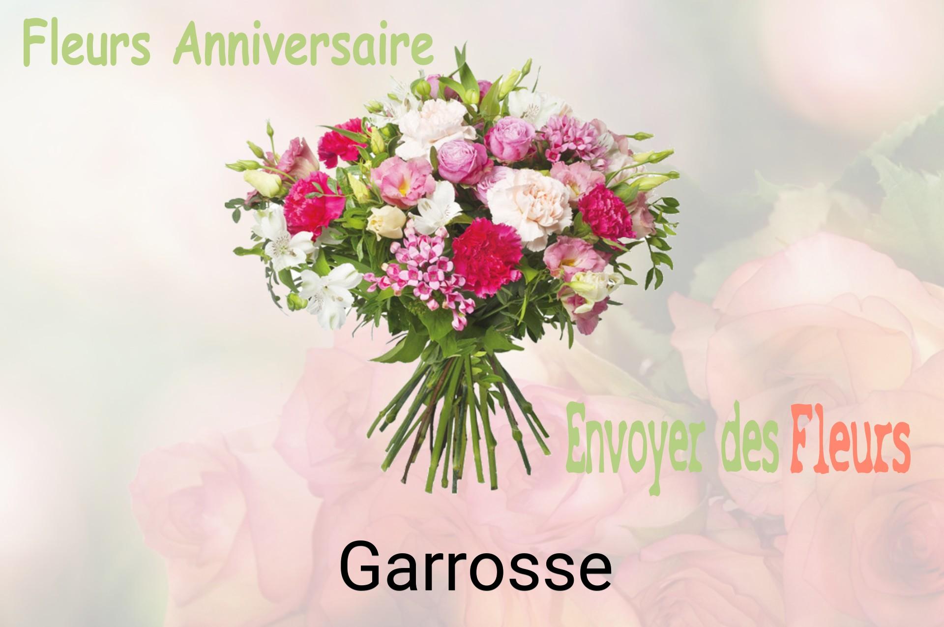 Bouquet de fleurs d’anniversaire livré à Garrosse