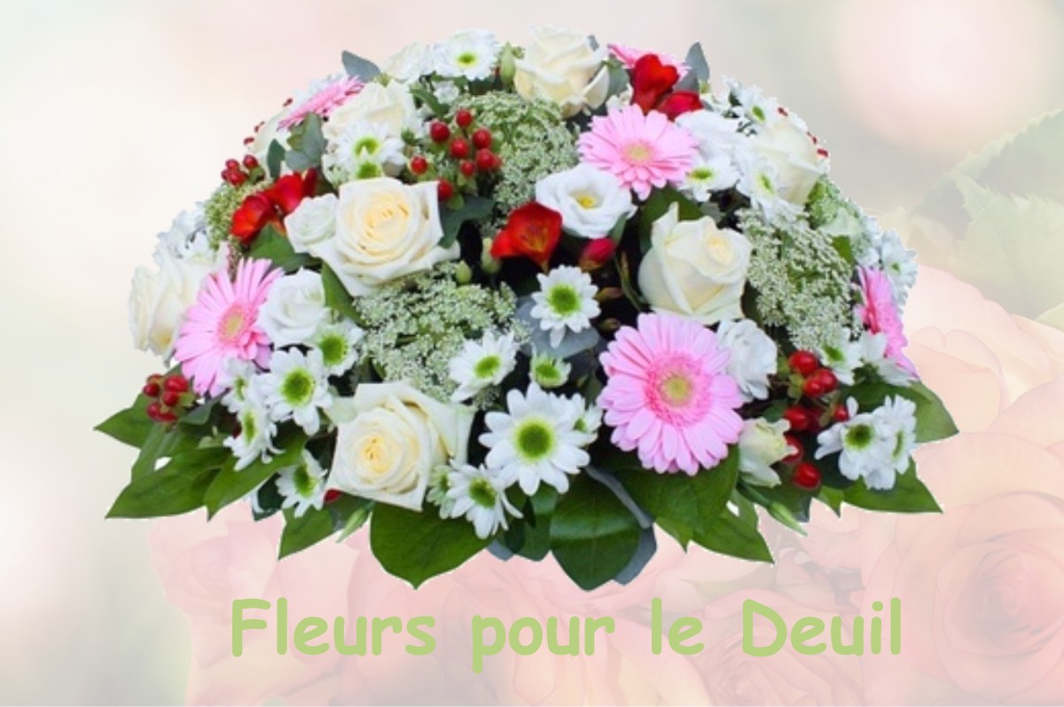 fleurs deuil GARROSSE